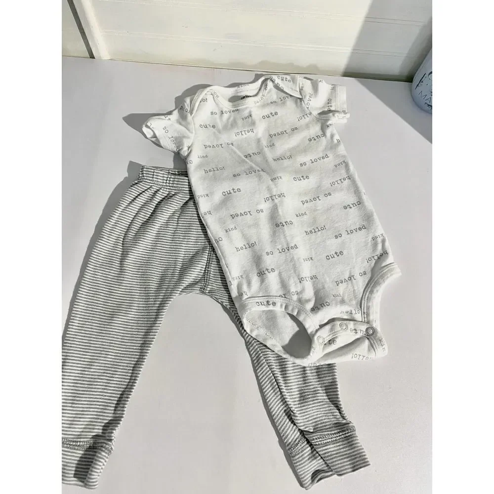 Carter's Onesie & Pant Elephant Se